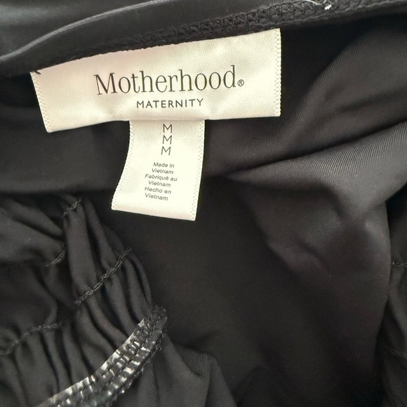 Motherhood Maternity Beach Bump™ Smocked Waist One-Piece Swimsuit Size Medium - Picture 7 of 7